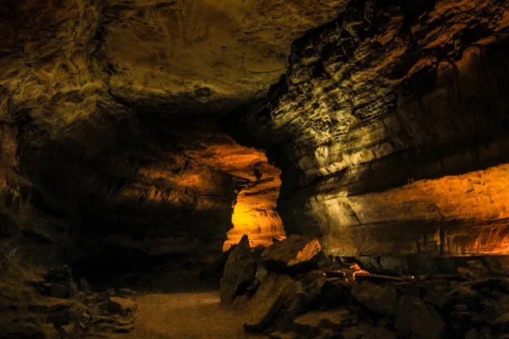 1988 Trip to Mammoth Cave–When the Lights Went Out Underground